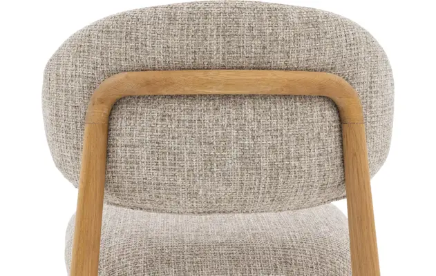 Goossens eetkamerstoel bessy beige stof - 8260297-goossens-bessy-eetkamerstoel-stof-beige-10