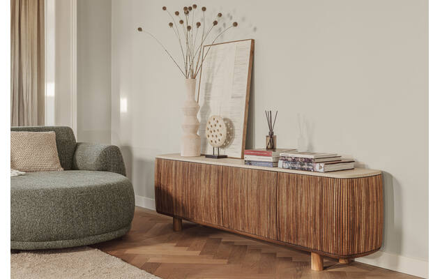 Goossens tv meubel nova beige mortex - 8260327-goossens-nova-tv-meubel-mortex-beige-01