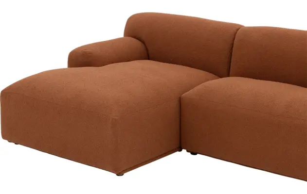 Goossens excellent loungebank sens bruin stof - 8260371-goossens-excellent-sens-bank-stof-bruin-11