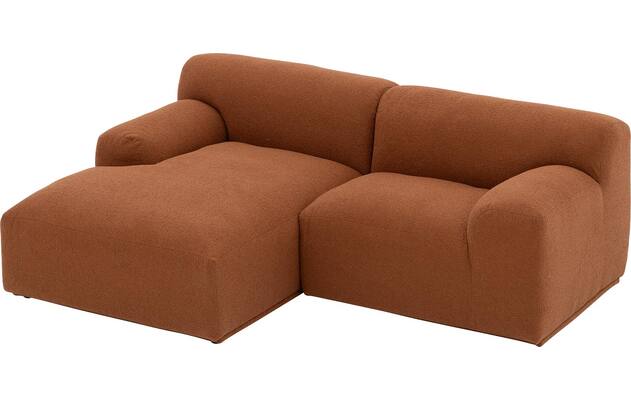Goossens excellent loungebank sens bruin stof - 8260375-goossens-excellent-sens-bank-stof-bruin-05