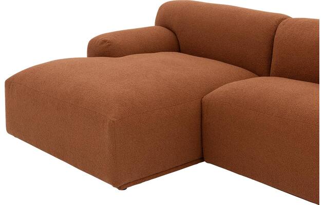 Goossens excellent loungebank sens bruin stof - 8260375-goossens-excellent-sens-bank-stof-bruin-06
