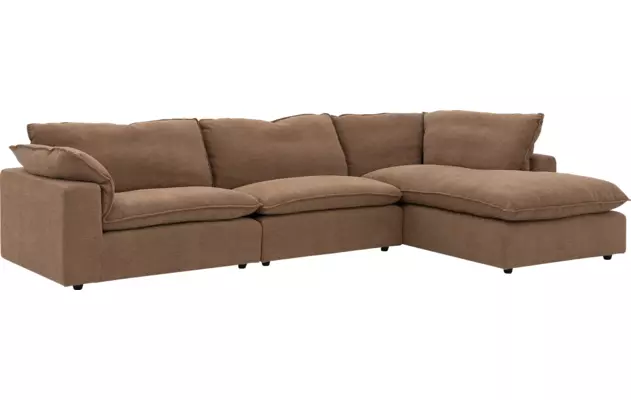 Goossens hoekbank august bruin stof - 8260407-goossens-august-bank-stof-bruin-02