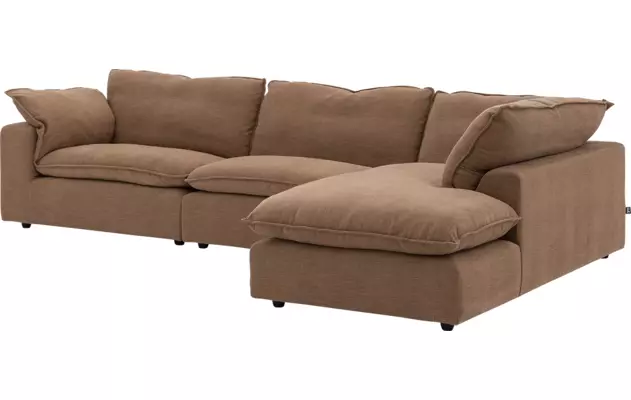 Goossens hoekbank august bruin stof - 8260407-goossens-august-bank-stof-bruin-04