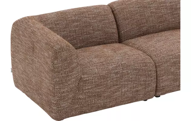 Goossens zitbank howard bruin stof - 8260409-gespiegeld-09
