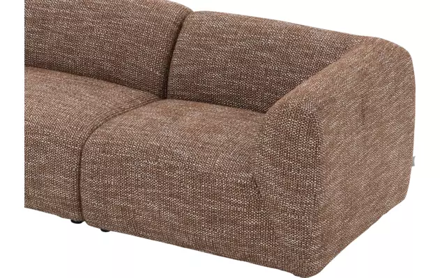 Goossens zitbank howard bruin stof - 8260409-goossens-howard-bank-stof-bruin-08