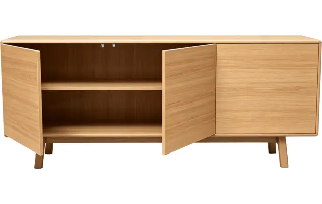 Goossens basic dressoir emilie blank eiken - 8260425-goossens-basic-emilie-dressoir-eiken-03