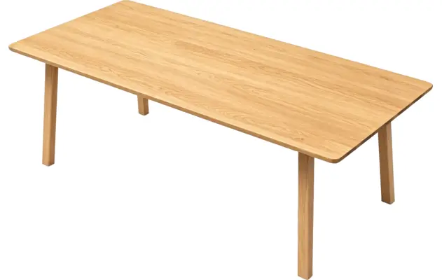 Goossens basic eettafel emilie blank eiken - 8260429-goossens-basic-emilie-eettafel-eiken-blank-03