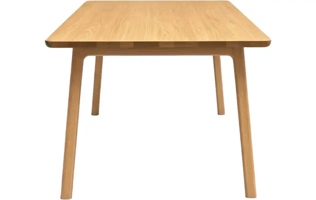 Goossens basic eettafel emilie blank eiken - 8260429-goossens-basic-emilie-eettafel-eiken-blank-04