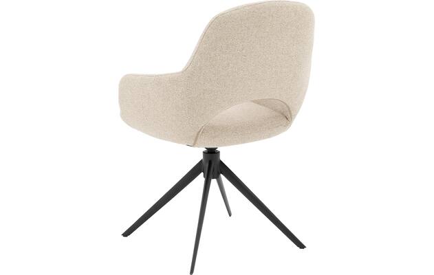 Goossens eetkamerstoel bonna beige stof - 8260441-goossens-bonna-eetkamerstoel-stof-beige-11