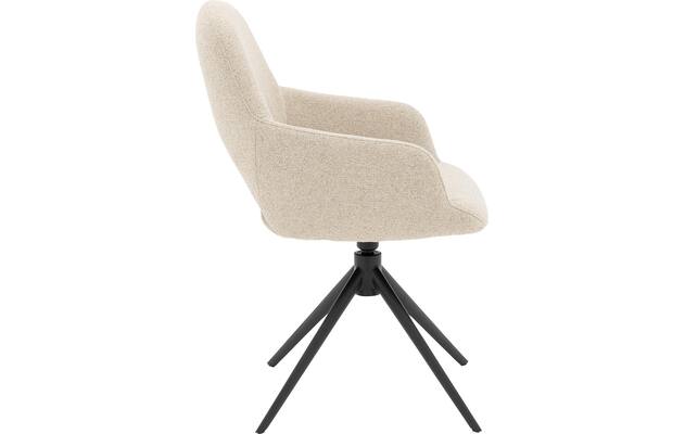 Goossens eetkamerstoel bonna beige stof - 8260441-goossens-bonna-eetkamerstoel-stof-beige-13