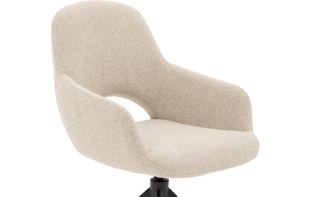 Goossens eetkamerstoel bonna beige stof - 8260441-goossens-bonna-eetkamerstoel-stof-beige-15