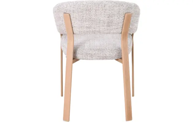 Goossens basic eetkamerstoel linde beige stof - 8260445-goossens-basic-linde-eetkamerstoel-stof-beige-05