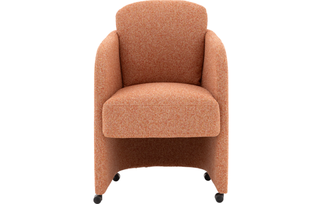 Goossens eetkamerstoel leah roze stof - 8260467-goossens-leah-eetkamerstoel-stof-roze-04