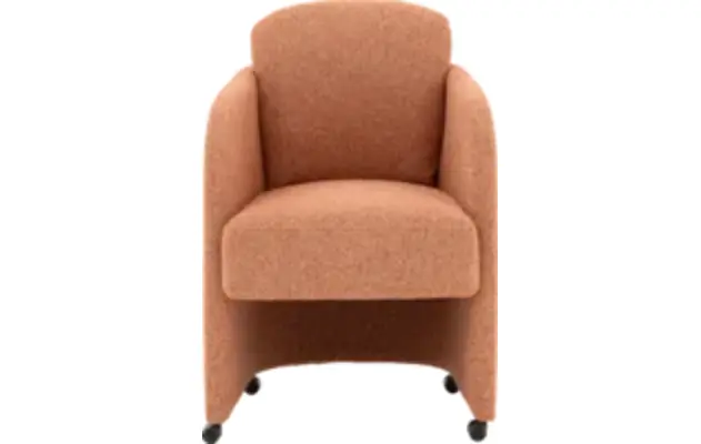 Goossens eetkamerstoel leah roze stof - 8260467-goossens-leah-eetkamerstoel-stof-roze-04
