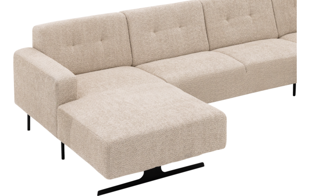 Goossens u bank ares beige stof - 8260600-goossens-ares-bank-stof-beige-07