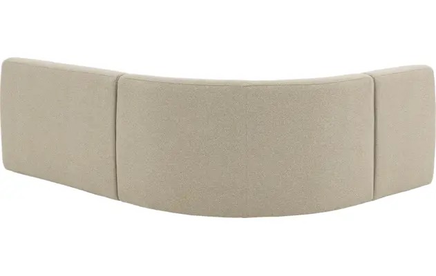 Goossens eetkamer hoekbank florence beige stof - 8260604-gespiegeld-04