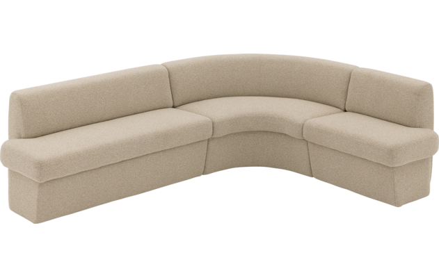 Goossens eetkamer hoekbank florence beige stof - 8260604-goossens-florence-eetkamerstoel-stof-beige-04