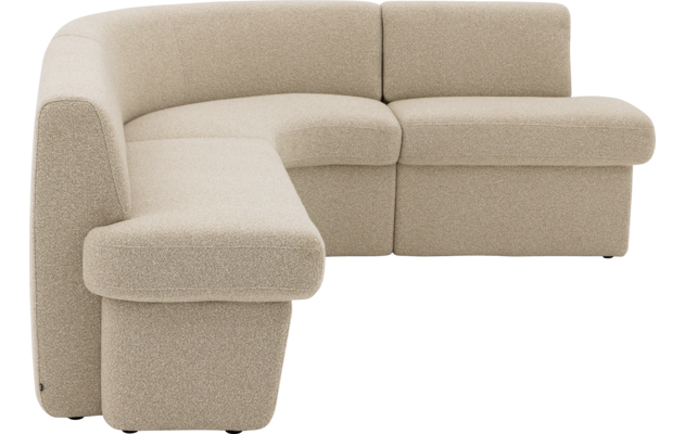 Goossens eetkamer hoekbank florence beige stof - 8260604-goossens-florence-eetkamerstoel-stof-beige-05