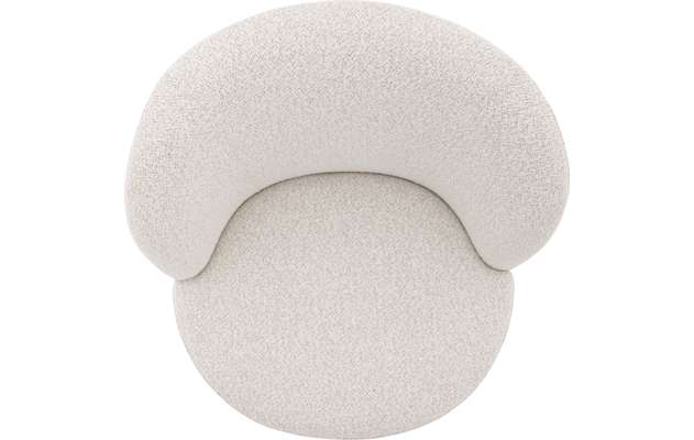 Goossens eetkamerstoel bologna beige stof - 8260630-goossens-bologna-eetkamerstoel-stof-beige-07