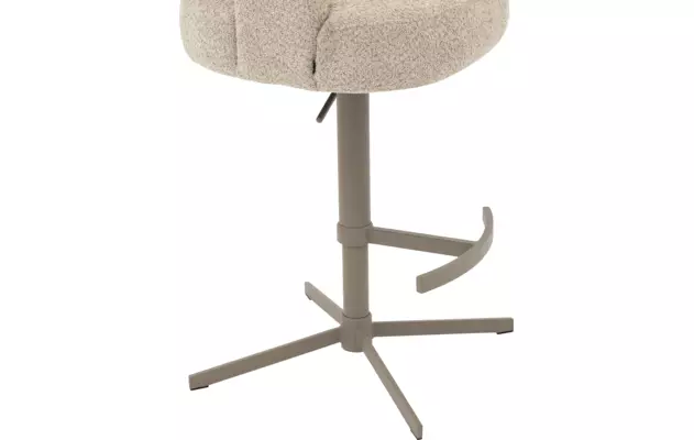 Goossens excellent barstoel roma beige stof - 8260655-goossens-excellent-roma-barstoel-stof-08
