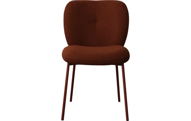 Goossens basic eetkamerstoel eller bruin stof - 8260657-goossens-basic-eller-eetkamerstoel-stof-bruin-02