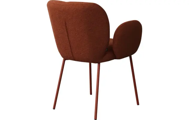 Goossens basic eetkamerstoel eller bruin stof - 8260661-goossens-basic-eller-eetkamerstoel-stof-bruin-03