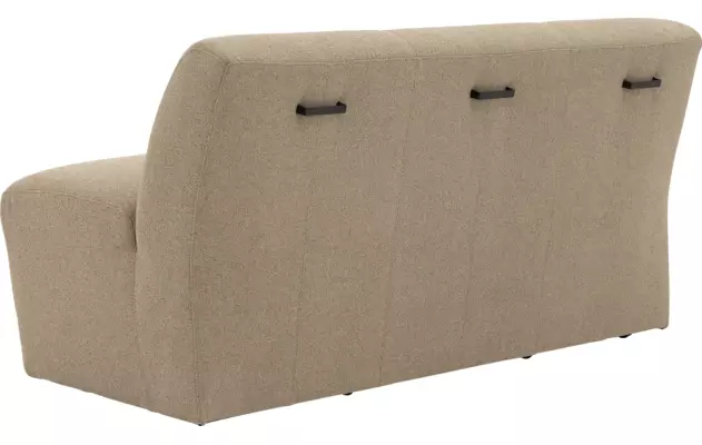 Goossens eetkamerbank montana bruin stof - 8260665-goossens-montana-eetkamerstoel-stof-bruin-02