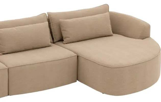 Goossens loungebank silas bruin stof - 8260670-gespiegeld-08