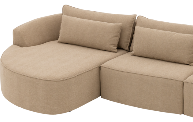 Goossens loungebank silas bruin stof - 8260670-goossens-silas-bank-stof-bruin-07