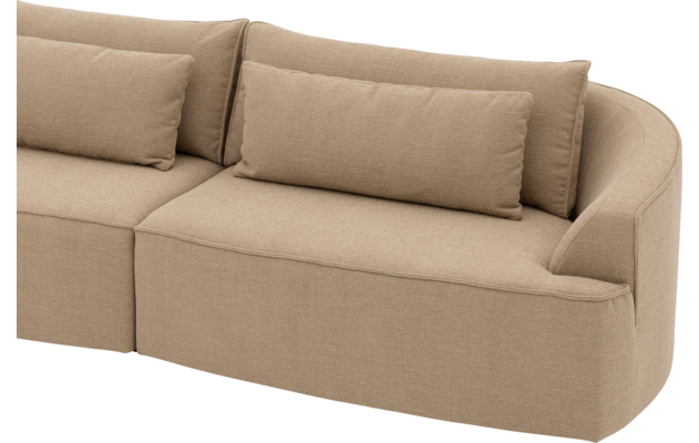 Goossens loungebank silas bruin stof - 8260670-goossens-silas-bank-stof-bruin-09