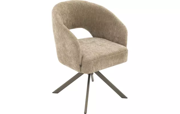 Goossens excellent eetkamerstoel ilse beige stof - 8260730-goossens-excellent-ilse-eetkamerstoel-stof-bruin-05