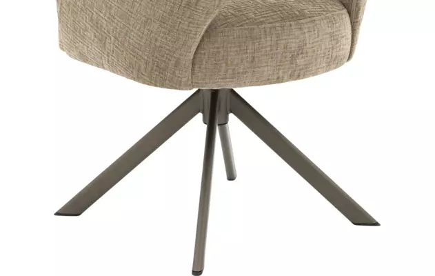 Goossens excellent eetkamerstoel ilse beige stof - 8260730-goossens-excellent-ilse-eetkamerstoel-stof-bruin-06