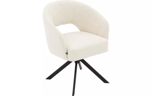 Goossens excellent eetkamerstoel ilse wit stof - 8260733-goossens-excellent-ilse-eetkamerstoel-stof-wit-05