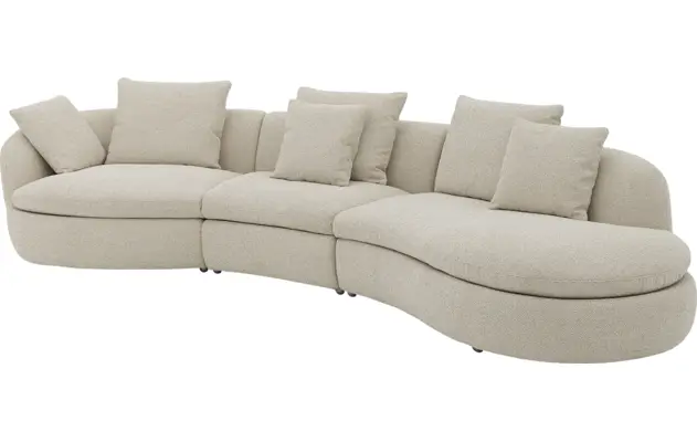 Goossens loungebank diana beige stof - 8260735-goossens-diana-bank-stof-beige-03