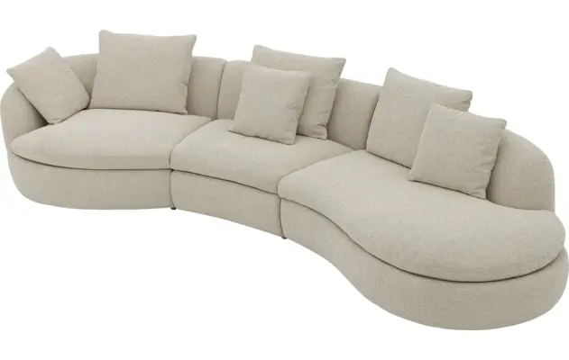 Goossens loungebank diana beige stof - 8260735-goossens-diana-bank-stof-beige-04