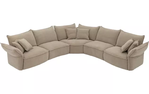 Goossens hoekbank tess bruin stof - 8260736-goossens-tess-bank-stof-bruin-08