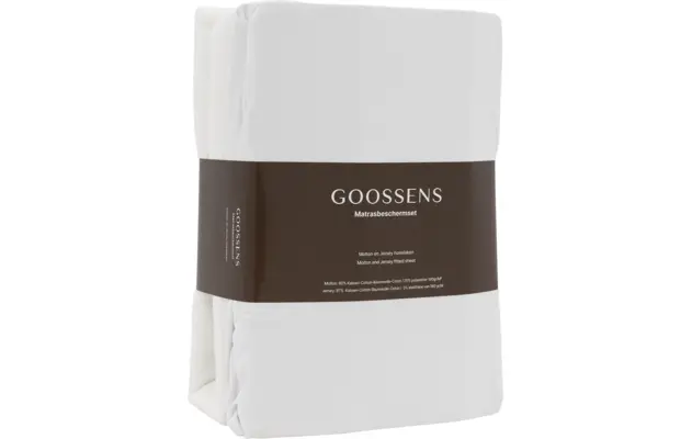 Goossens matrasbeschermingsset matras beschermingsset mbs wit stof - 8260753-goossens-matras-beschermingsset-mbs-matrasbeschermer-stof-02