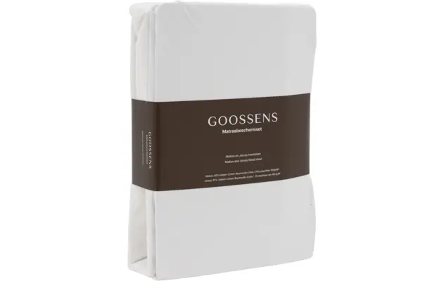 Goossens matrasbeschermingsset matras beschermingsset mbs wit stof - 8260753-goossens-matras-beschermingsset-mbs-matrasbeschermer-stof-04