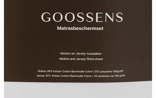 Goossens matrasbeschermingsset matras beschermingsset mbs wit stof - 8260753-goossens-matras-beschermingsset-mbs-matrasbeschermer-stof-09