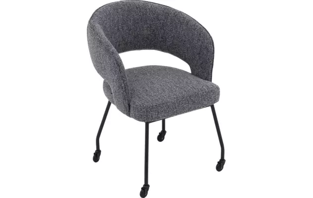 Goossens excellent eetkamerstoel ostuni grijs stof - 8260766-goossens-excellent-ostuni-eetkamerstoel-stof-grijs-05