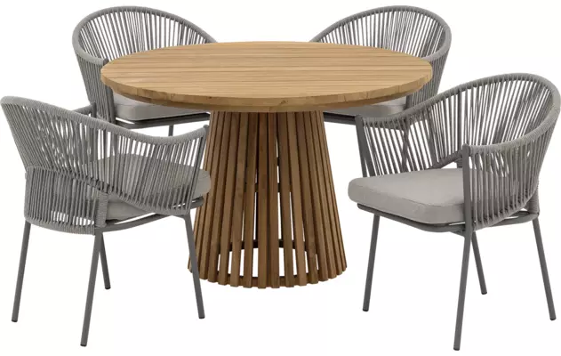 Goossens tuintafel idro onbewerkt teak - 8260779-goossens-idro-tuintafels-teak-02