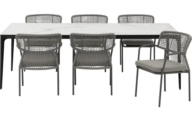 Goossens tuintafel mundi wit keramiek - 8260796-goossens-mundi-eettafel-keramiek-wit-02
