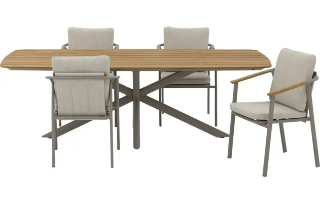 Goossens tuintafel toscane blank teak - 8260800-goossens-toscane-tuintafels-teak-02