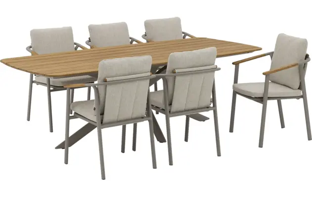 Goossens tuintafel toscane blank teak - 8260802-goossens-toscane-tuintafels-teak-02