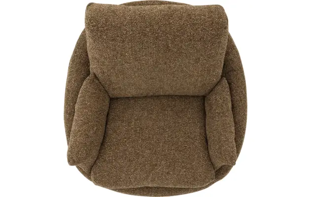 Goossens draaifauteuil luzy bruin stof - 8260806-goossens-luzy-fauteuil-stof-07