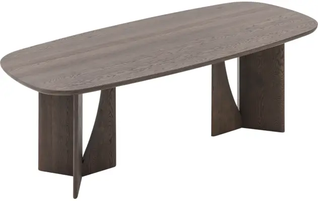 Goossens eettafel slim donker bruin eiken - 8260812-goossens-slim-eettafel-eiken-donker-bruin-03