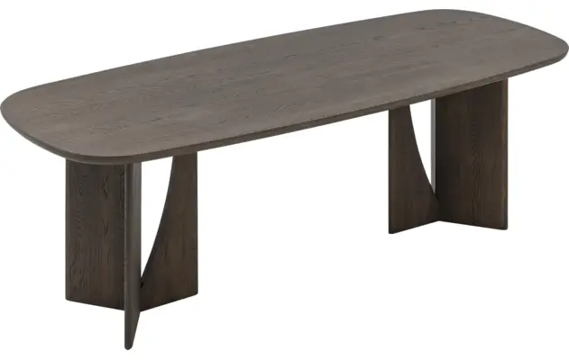 Goossens eettafel slim donker bruin eiken - 8260813-goossens-slim-eettafel-eiken-donker-bruin-17