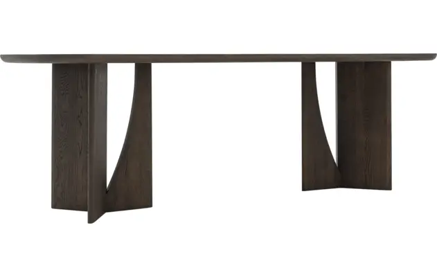 Goossens eettafel slim donker bruin eiken - 8260813-goossens-slim-eettafel-eiken-donker-bruin-18