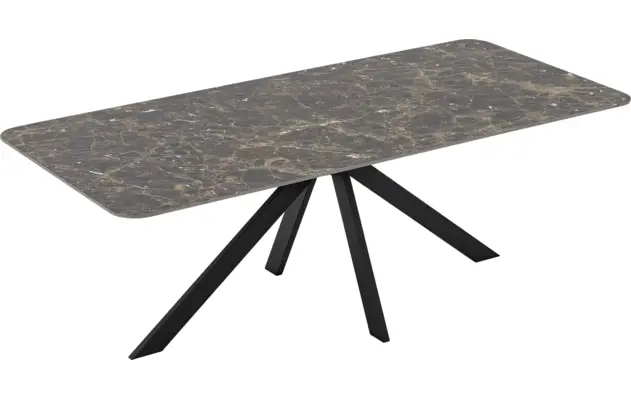 Goossens excellent eettafel pietra bruin keramiek - 8260837-goossens-excellent-pietra-los-blad-keramiek-16