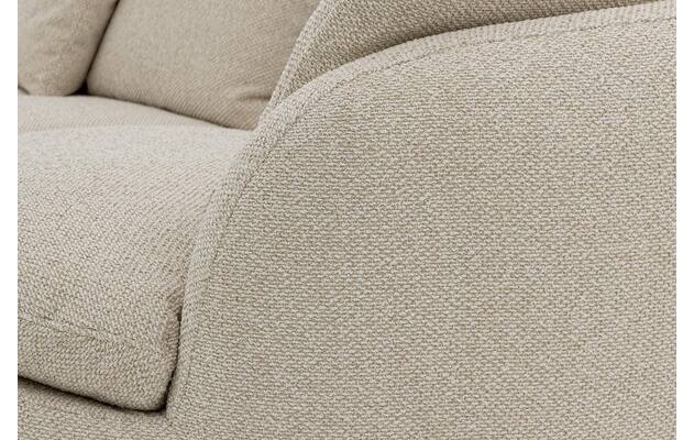 Goossens loungebank diana beige stof - 8260868-gespiegeld-22